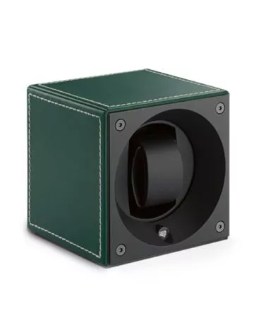 SwissKubik Masterbox Leather Green kellonpyöritin SK01.CV005
