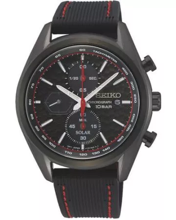 Seiko Solar Chronograph Black SSC777P1
