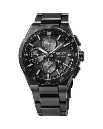 Seiko Astron GPS Solar Dual-Time Chronograph SSH155-1