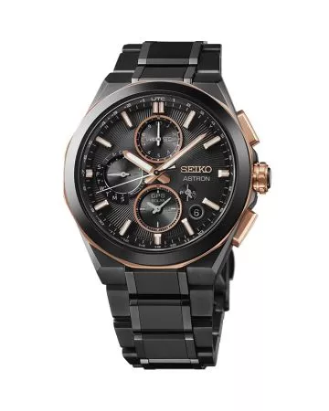 Seiko Astron GPS Solar Dual-Time Chronograph 100th Anniversary SSH158J1