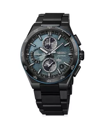Seiko Astron GPS Solar Dual Time Chronograph 5X83 “Spiral Galaxy” Limited Edition SSH187J1