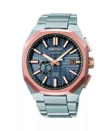 Seiko Astron GPS Solar Rose Gold Crystal Box SSJ014J1-1