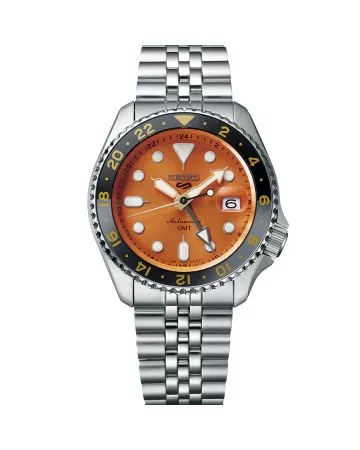 Seiko 5 Sports ‘Mikan Orange’ GMT SKX Automatic SSK005K1-3
