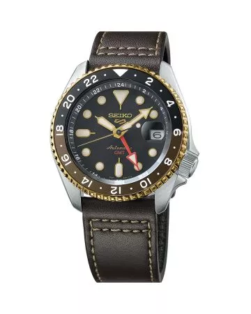 Seiko 5 Sports SKX GMT "In Mocha" Automatic SSK036K1-1
