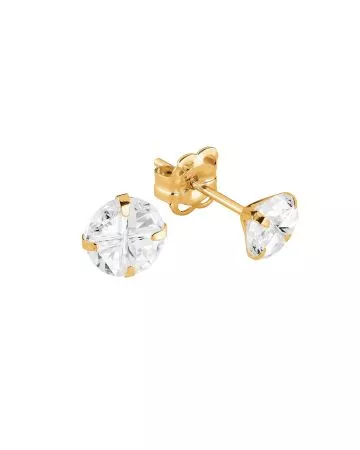 Kultaiset tappikorvakorut STP-ER-1STN4S-R4