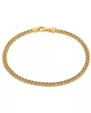 Kultainen rannekoru, tähkäketju STP080 19.0