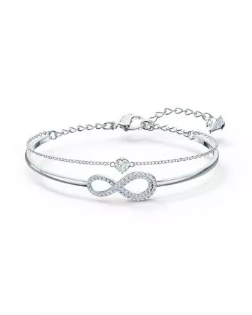 Swarovski Infinity Bangle Chain -rannekoru 5520584
