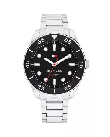 Tommy Hilfiger Oceanic Silver and Black 1792203