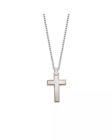 Titanium cross necklace STP-1209 IPR