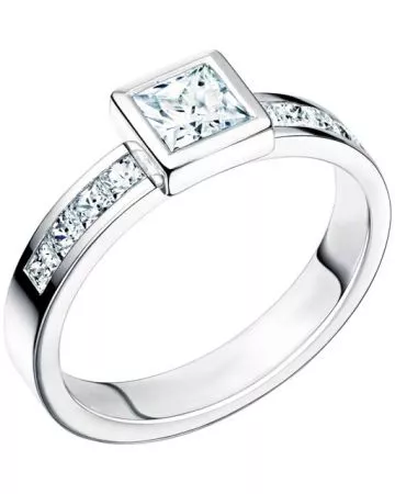 Schalins Tobago 0,90ct, valkokulta