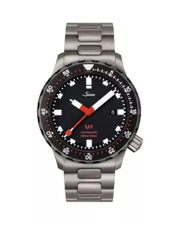 Sinn U1 SDR TEGIMENT -rannekello / teräs 1010.050-1