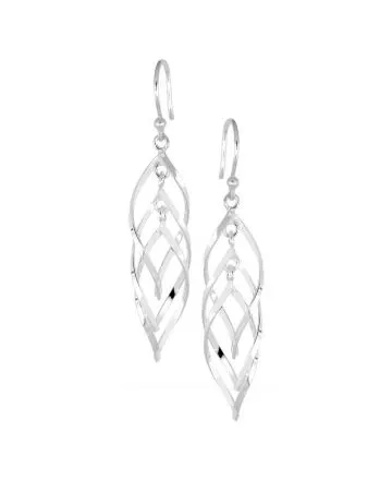 Hopeiset koukkukorvakorut, kierre U42773