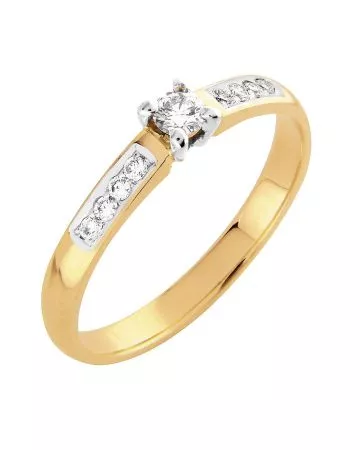 Sandberg Aamukaste II -timanttisormus V-234-8-1