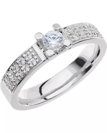 Schalins Verona 0,40ct, valkokulta