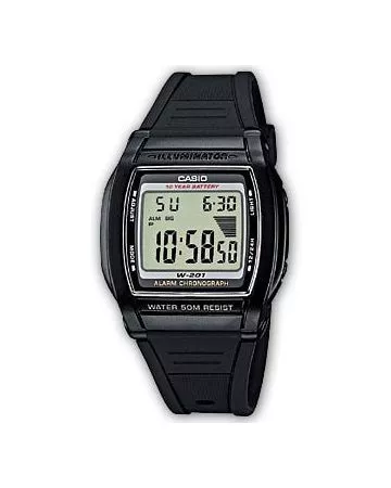 Casio Collection -rannekello W-201-1AVEF