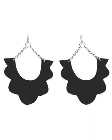 Wood puiset korvakorut 56mm