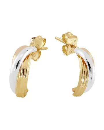 Kultaiset korvakorut X3HE213460-TC-II