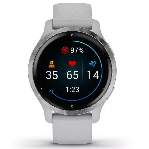 Garmin Venu 2S Mist Grey + Passivated 010-02429-12-1