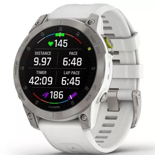 Garmin EPIX 2, Sapphire - valkoinen titaani 010-02582-21-4