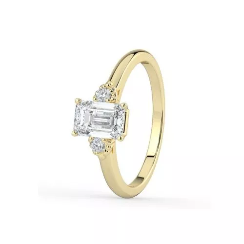 Kohinoor Celeste timanttisormus topaasilla 033-441KT-04