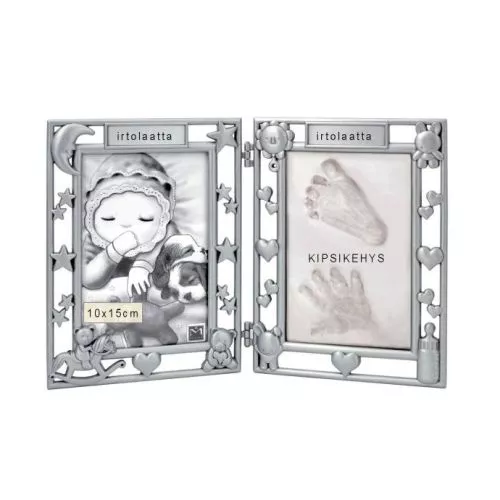 Pupu ja nalle kipsikehys 078563-1