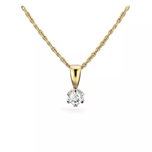 Festive Classic timanttiriipus, kelta- ja valkokulta 129-015R-KV