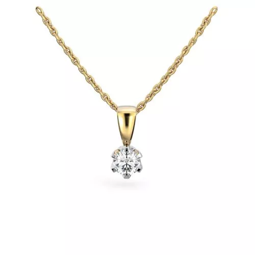 Festive Classic timanttiriipus, kelta- ja valkokulta 129-020R-KV