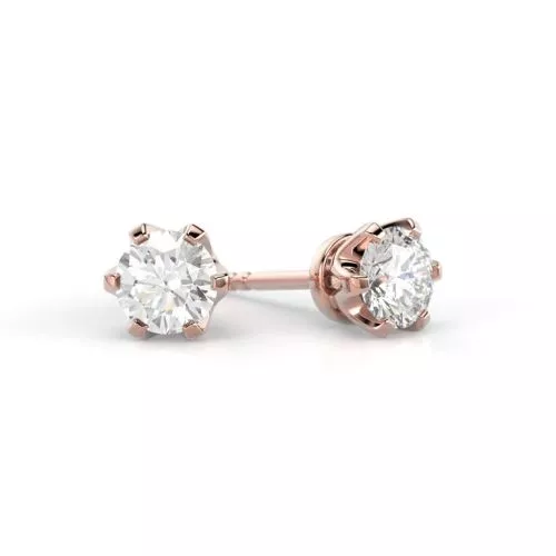 Festive Classic Diamanten Ohrringe 14-129-060K-PK-HVS1-1