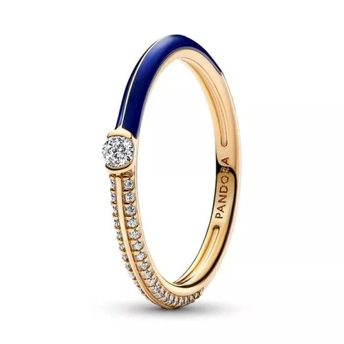 Pandora ME Pave & Blue sormus 162528C01-3