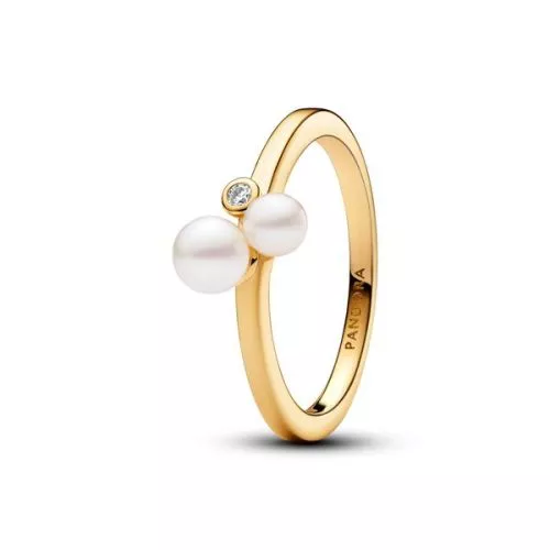 Pandora Duo Treated Freshwater Cultured Pearls sormus 163156C01-1