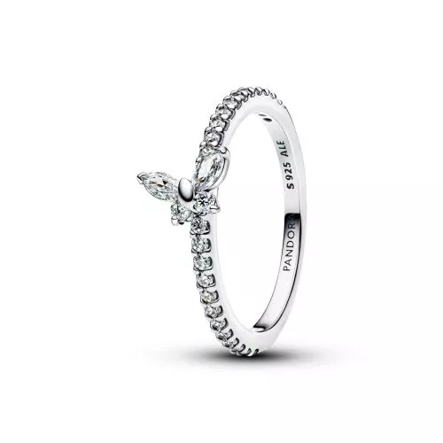Pandora Butterfly Crystal Ring 194269C03