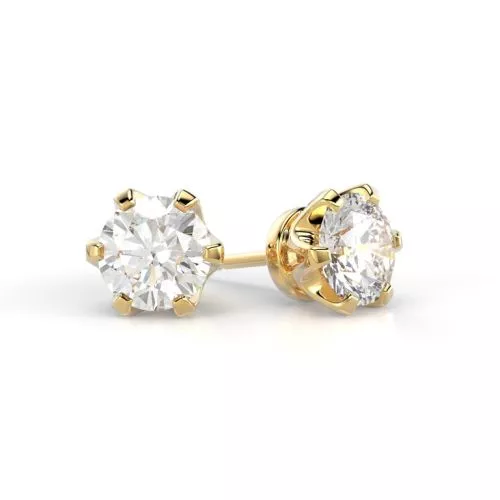 Festive Classic korvakorut, keltakulta 205-180K-KK