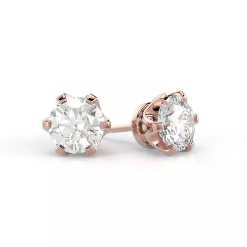 Festive Classic korvakorut, punakulta 205-180K-PK