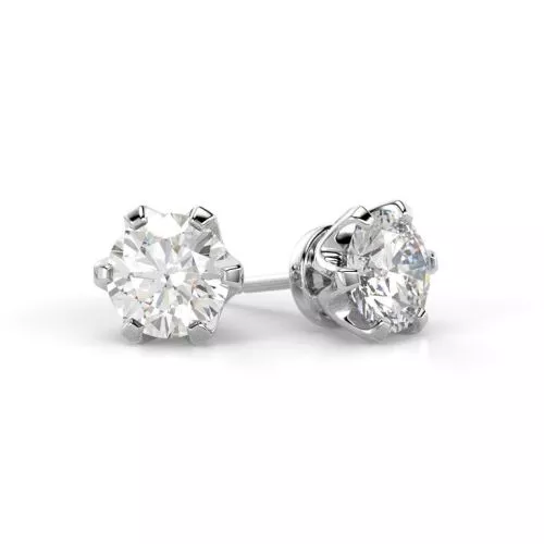 Festive Classic korvakorut, valkokulta 205-180K-VK