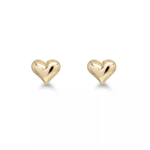 Gold HerzOhrringe 23-1043-1