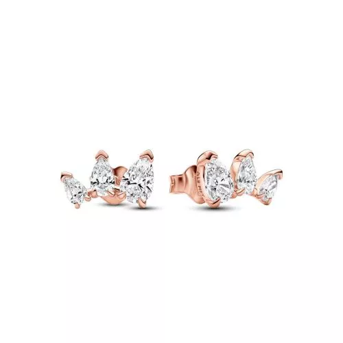 Pandora Sparkling Pear Ohrringe 282836C01-0