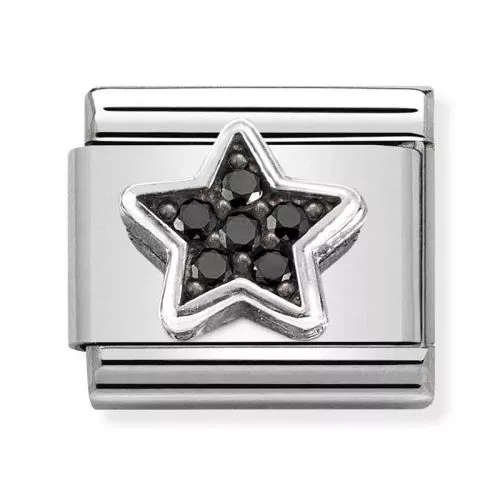Nomination Silver Tähti, musta 330323/10-1
