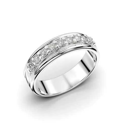 Festive Sophia Triple timanttisormus, platina 364-027-PT