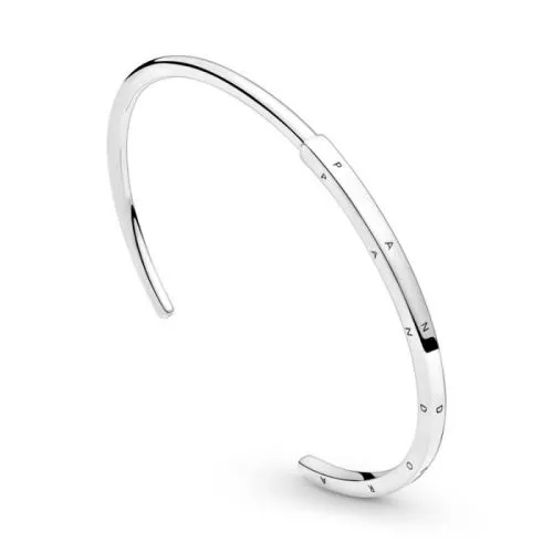 Pandora Signature I-D Open Bangle Armband 599493C00-2-1