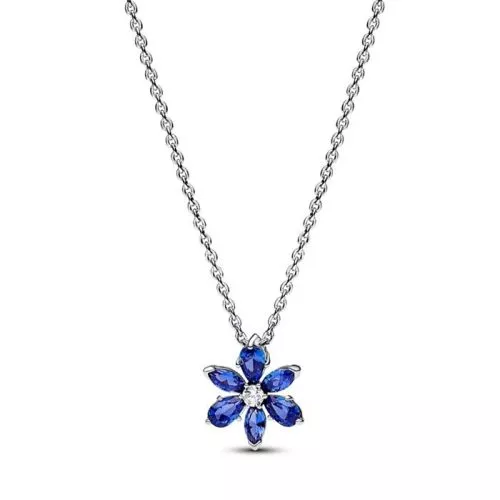 Pandora Sparkling Blue Herbarium Cluster Pendant kaulakoru 45 cm 392387C02-45-2