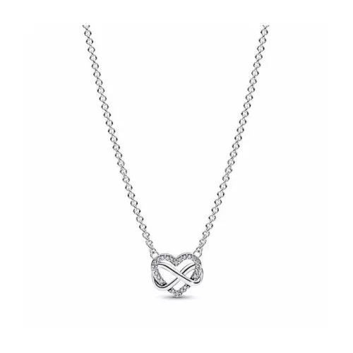 Pandora Infinity Heart Halskette 392666C01-1