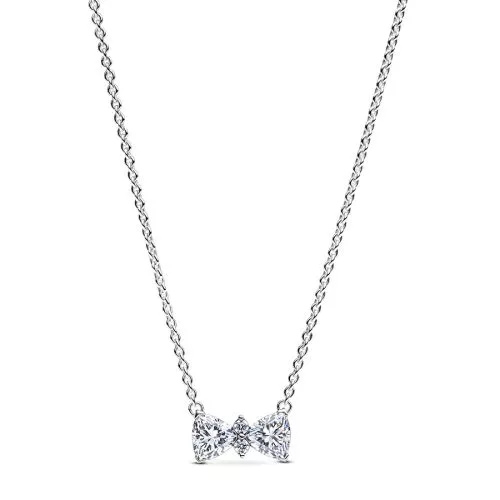Pandora Sparkling Bow Halskette 393509C01-45-1