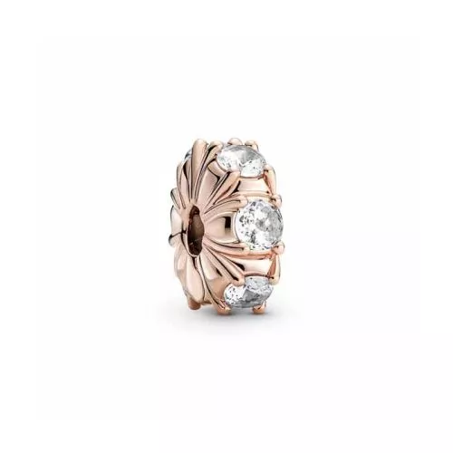 Pandora Long Pronged Sparkling Clip Charme 780046C01-1