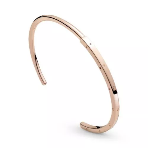 Pandora Signature I-D Open Bangle bracelet 589493C00-2-1