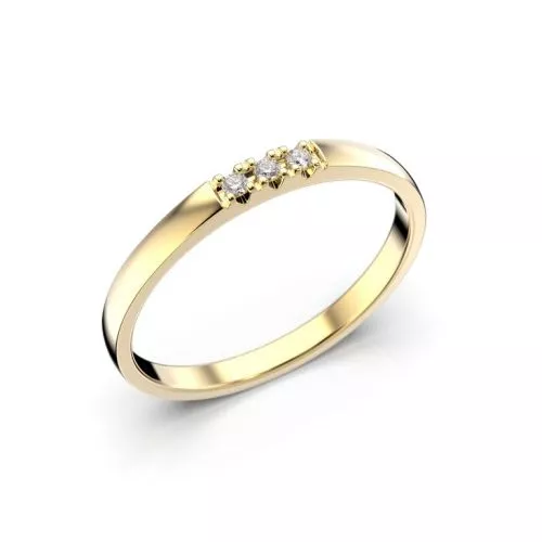 Festive Victoria timanttisormus 0,03ct 14-431-003-KK-HSI1-1