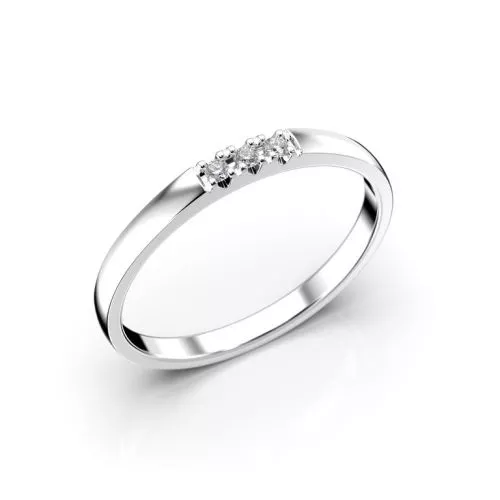 Festive Victoria timanttisormus 0,03ct 14-431-003-VK-HSI1-1