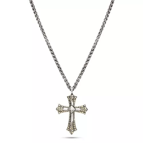 Police Antique Cross -ristikaulakoru PJ-FW20-G45-1