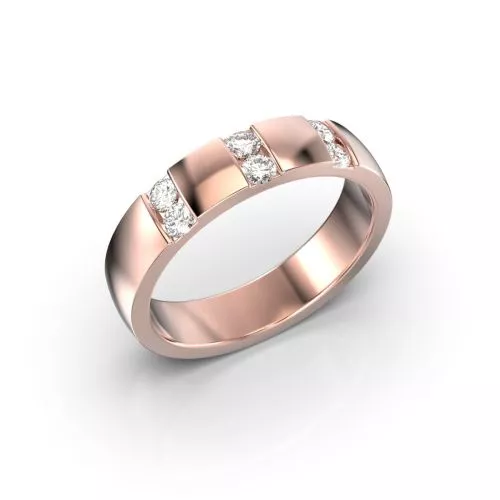 Festive Rodney timanttisormus, punakulta 465-030-PK