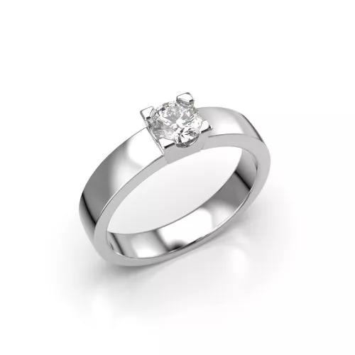 Festive Kelly timanttisormus, valkokulta 488-040-VK