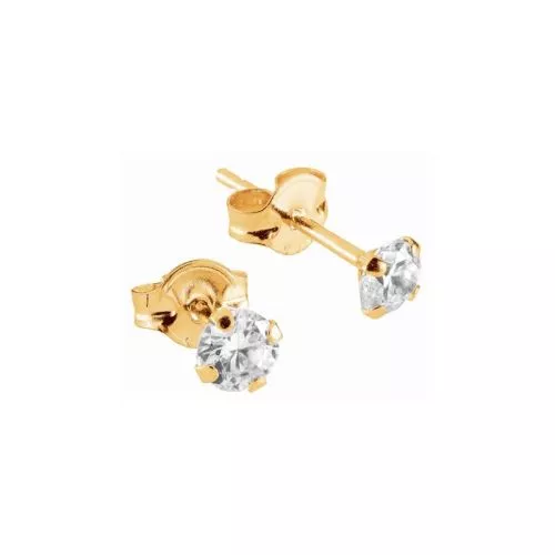 Gold Ohrringe 3 mm 49951-00-1